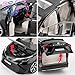 BDTCTK 1:24 Compatible for Sienna Car Model, Pull Back Diecast Toy Car with Sounds＆Lights for Kids Boys Girls and Adults, Gift Black.