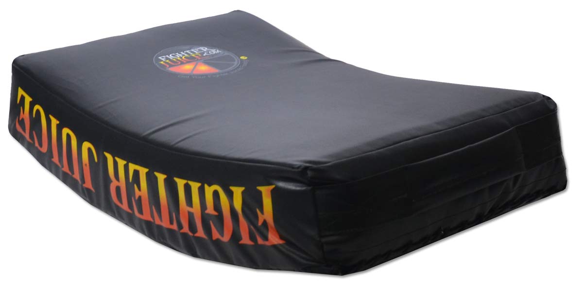 FighterJuice Curved Body Kick Shield for Muay Thai, MMA, Kickboxing, Martial Arts, Krav MAGA