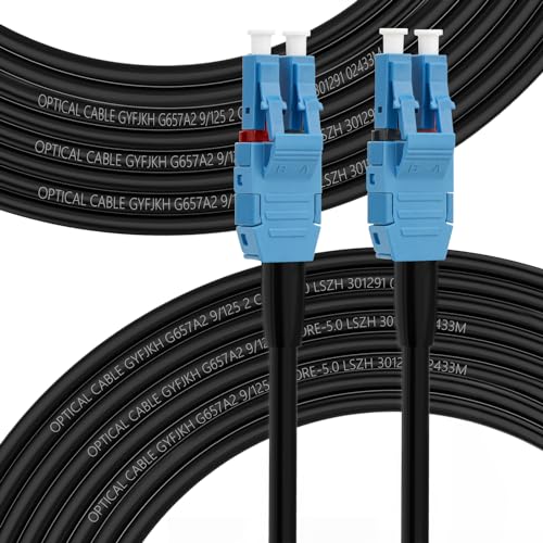 Jarretière fibre OS2 LC LC 150m extérieur | Liaison optique 10 Go