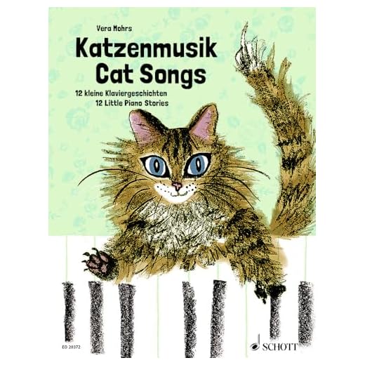 Cat Songs: 12 Little Piano Stories. For playing and reading aloud. piano.