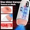 Mini Masseur Masturbateur pour Homme (Vagin et) Realiste Langue Toy Hommes Ventouse Jouet Femmes T Shirt Hommes G40W-3 #4