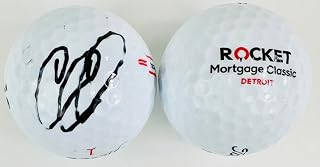 CAMERON CHAMP SIGNED ROCKET MORTGAGE CLASSIC GOLF BALL AUTOGRAPH K1
