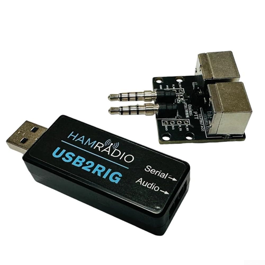 Interfaccia in modalità digitale per Yaesu FT-817 FT-818 con codec audio integrato, scheda audio USB per flDigi WSJT-X, controllo TTL/232 PTTT, riduzione del rumore per prosciutto