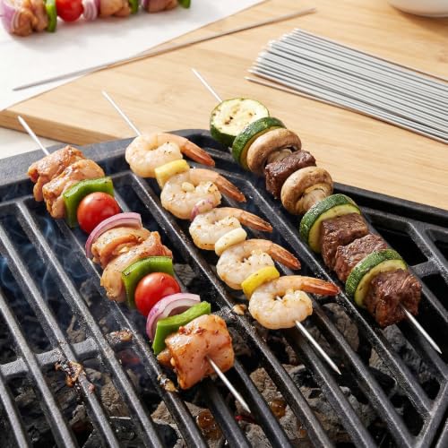Brochetas de acero inoxidable Uonlytech resistentes tamaño pequeño 5