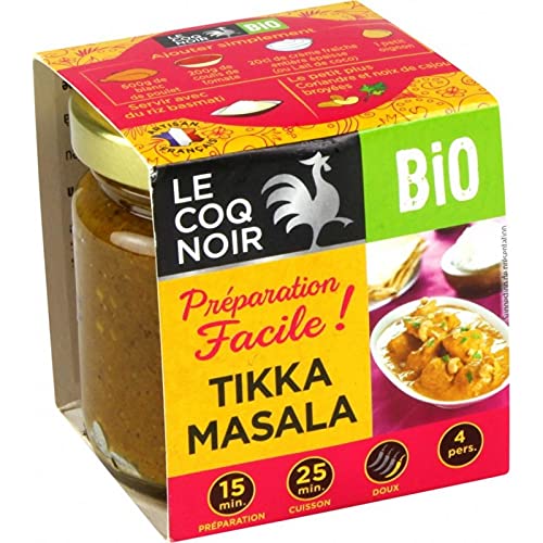 EL COQ NEGRO Fácil preparación Tikka Masala Pulpa Chile
