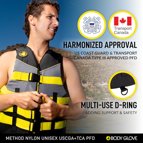 Image of Method - USCGA Type III Nylon PFD-Yellow-S /M