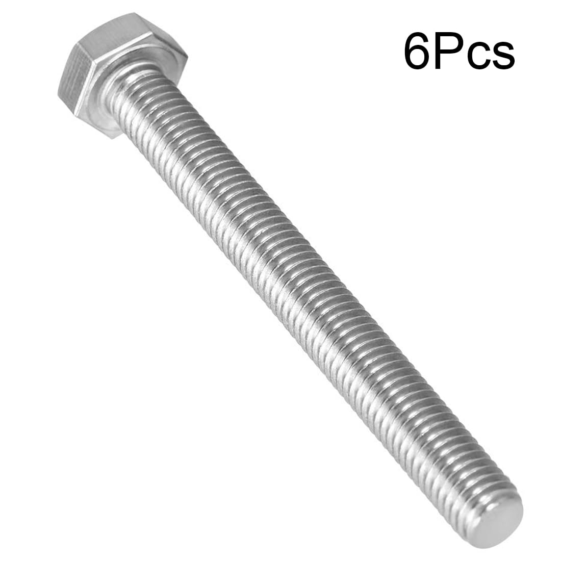 TA-VIGOR M8 x 80mm Hex Bolts, 304 Stainless Steel Fully Threaded M8 Bolts - Image 3