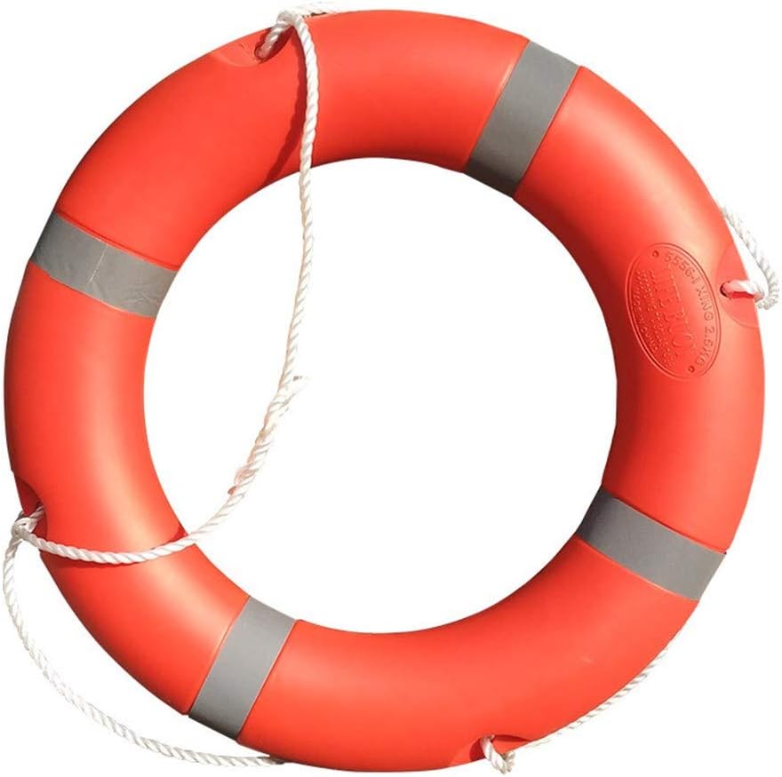 Swimming Foam Swimming Pool Safety Lifebelt with Reflective Strips Durable and Wear-Resistant for Children Adults Orange