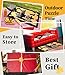 Jigsaw Puzzle Board 1000 500 Piece, 4 Storage Tray Portable Sorting Table Mat Holder for Adults Large Puzzles Accessories Organizer Gift Frame Keeper Pad Saver with Case Sticker Glue Sheets Kids Gift