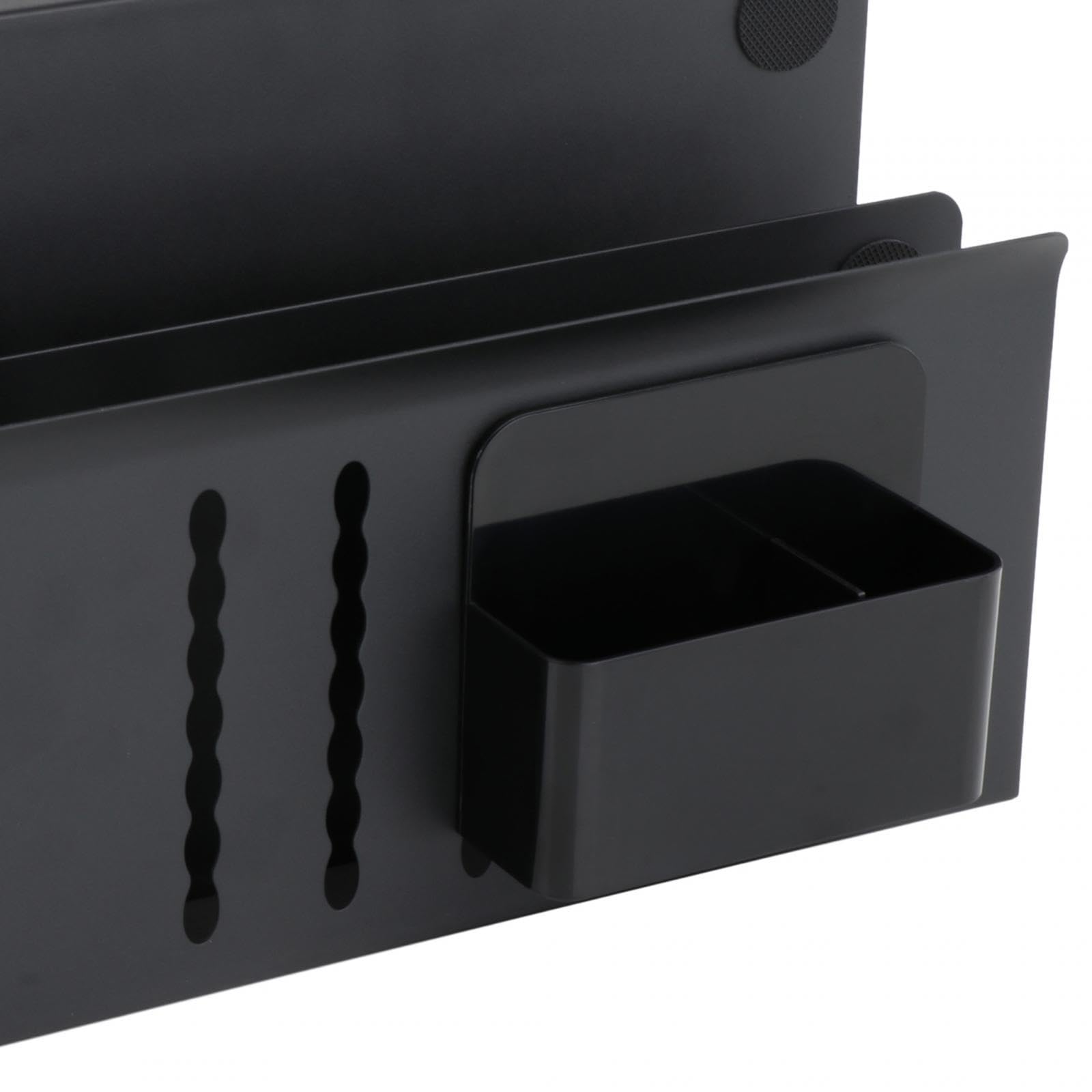 Organizer da scrivania con portapenne, da appendere, con morsetto