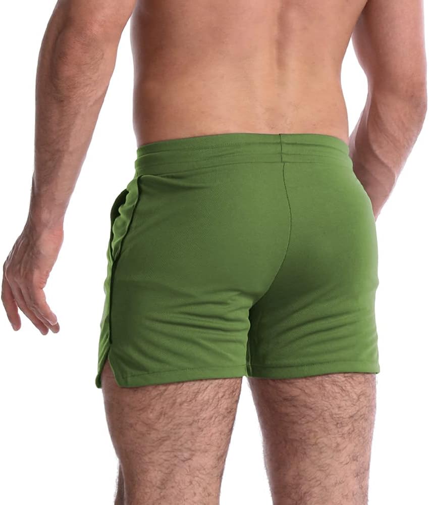 EVERWORTH Men's 5 Inch Inseam Workout Shorts Athletic Gym Shorts Bodybuilding Short Shorts Casual Running Shorts - Image 4