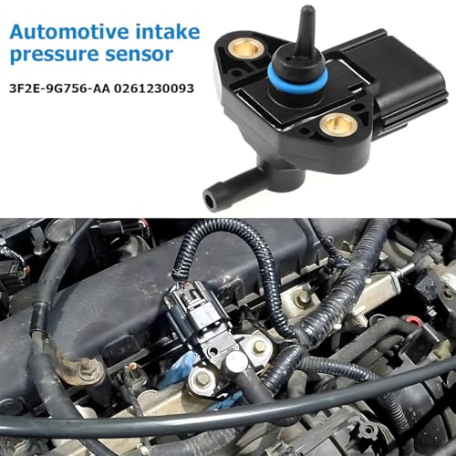Mandark MANDARK-STEERING1 Car Fps5 Fuel Injection Pressure Sensor, Waterproof Auto Fuel Rail Injection Pressure Sensor, Oem#3F2E-9G756-Aa 0261230093 Replacement thumb #2