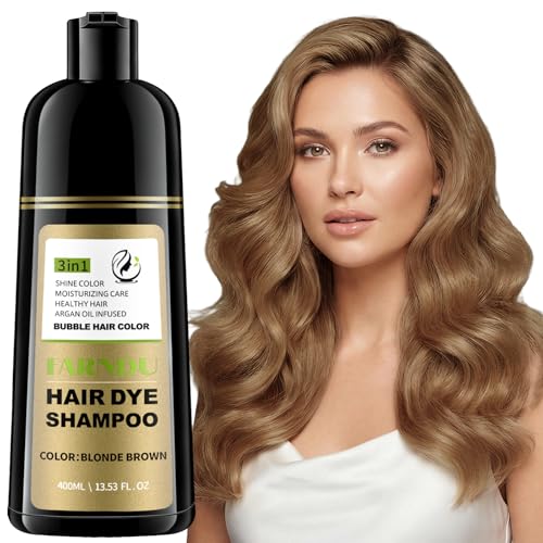 FARNDU Blonde Brown Hair Dye Shampoo
