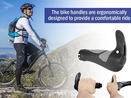 Manopole in Gomma per Bicicletta, Hitopin 1 Paio