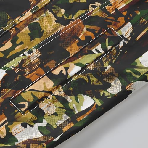 Veste en jean homme imprimée camouflage vintage veste d'été denim streetwear - 7