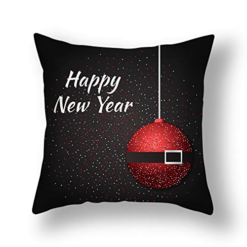 Funda De Almohada Impresa De Navidad Europea 3D Resistente A La Suciedad Ropa De Cama Suave De Secado Rápido Funda De Almohada Dormitorio De Hotel Sala De Estar Sofá Funda De Cojín Para Automóvil