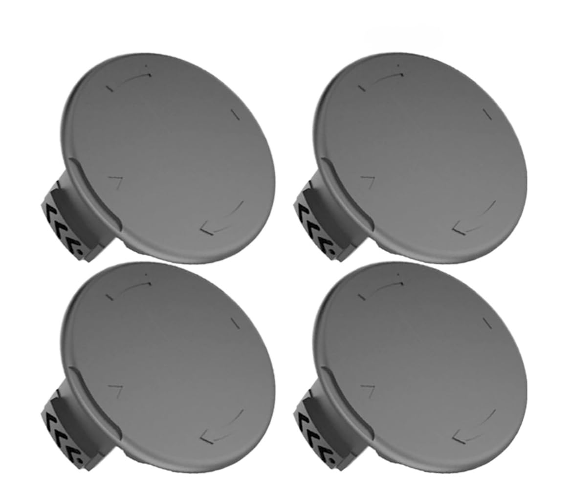 YUETTYY 2/4/8 PACK Lawn Trimmer Cover, Spool Cover, Replacement Trimmer Spool Cover for Bosch Art 23 26 SL Strimmer (4 PCS)