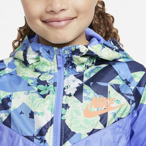 Nike Sportswear Windrunner Big Kids’ (Girls’) Printed Woven Jacket4