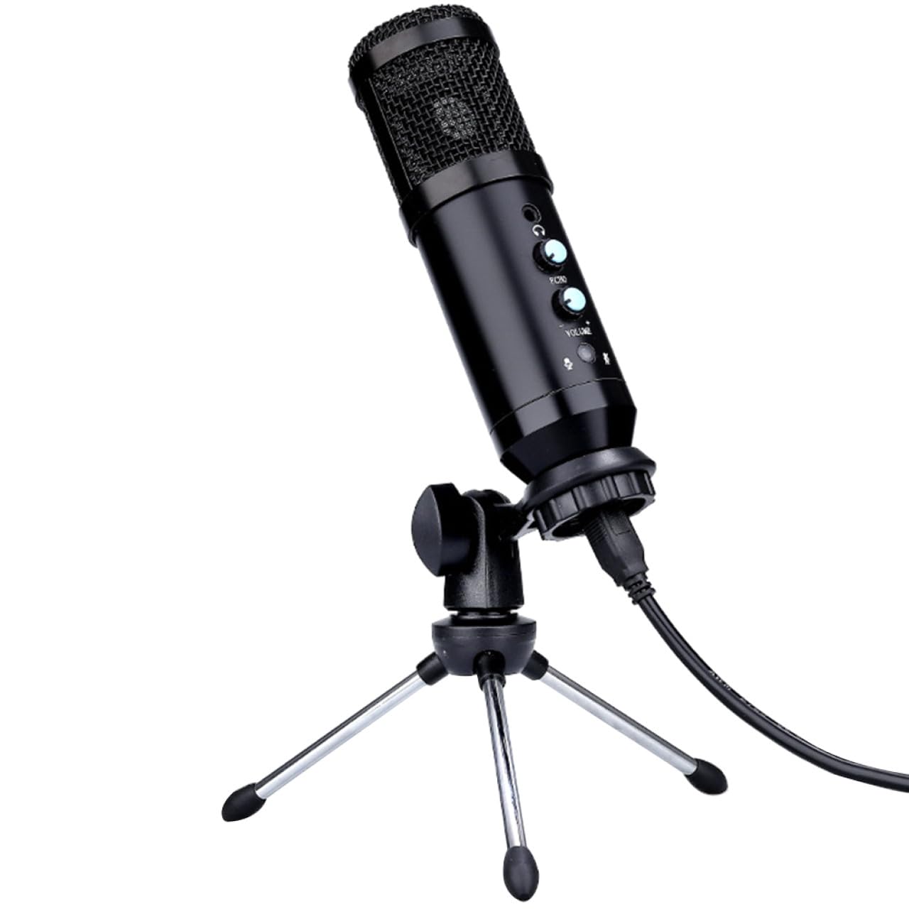Artibetter 1satz Professionelles USB-kondensatormikrofon Für Pc Für Gaming Und Live-übertragungen Mit Rauschunterdrückung Und Stabilem Stativ Präzise Sprachaufnahme Mühelos Zu