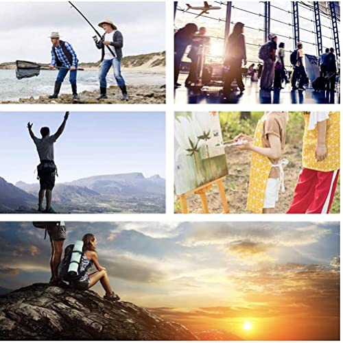 Asarly Sedia da pesca portatile pieghevole con