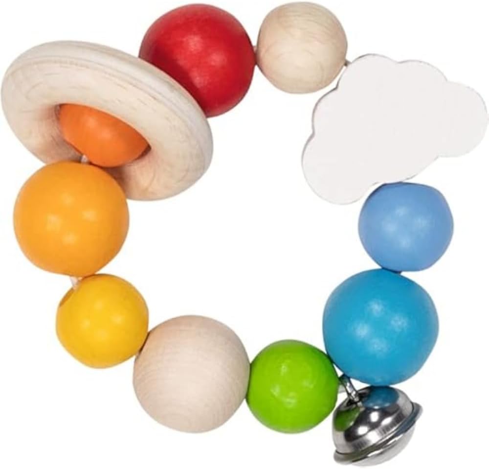 goki 65285 Grasping Toy Elastic Rainbow