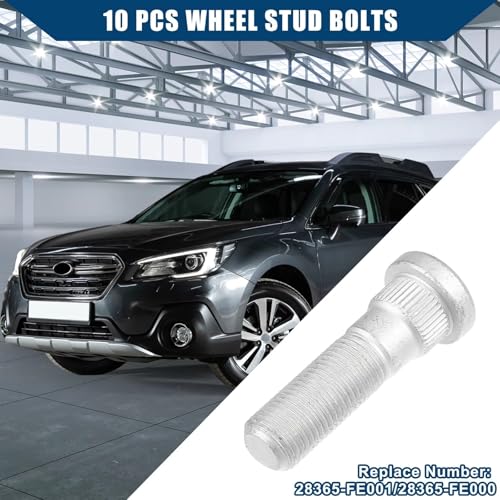 Pernos rueda M12x1.25 evita vibraciones con tornillos llantas Subaru 7