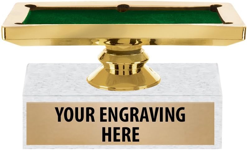 Billiards Pool Table Trophies, Custom Billiards Sports Trophy Awards Prime