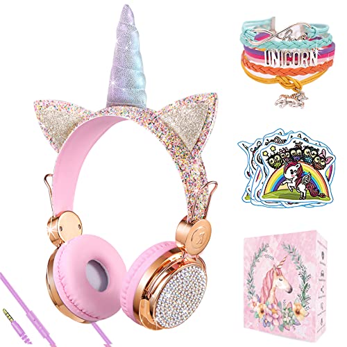 Charlxee �L�b�Y�w�b�h�t�H�� �}�C�N�t�� �w�Z�p ����ȃ��j�R�[���M�t�g ���̎q �q�� �a���� �I�[�o�[�C���[�w�b�h�Z�b�g HD�T�E���h/Kindle/�^�u���b�g/PC�I�����C���X�^�f�B�t�� (�J���t���S�[���h)