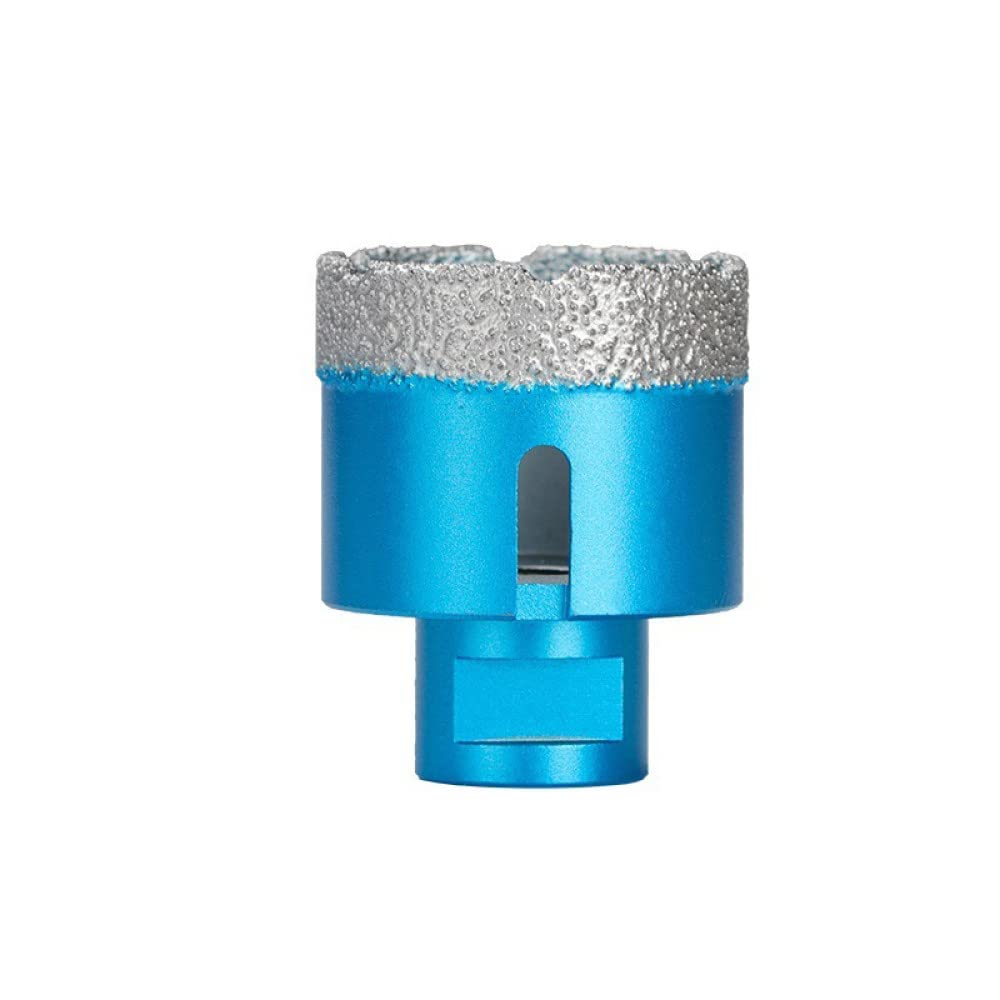 1 Pz Foro A Secco Sega Punta Punte Per Foratura Ceramica Per Piastrelle Granito Taglierina Per Marmo Blu 6-80mm Punte Per Filettatura M14,70mm