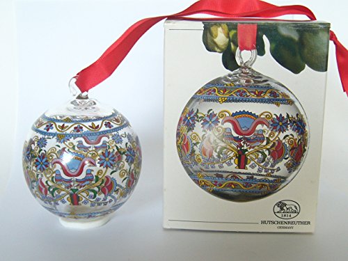 Hutschenreuther - Weihnachtskugel 1991 Kristall - Kugel aus Glas - NEU - OVP - 1. Wahl - Glaskugel Hutschenreuther - Weihnachtskugel 1991 Kristall - Kugel aus Glas - NEU - OVP - 1. Wahl - Glaskugel