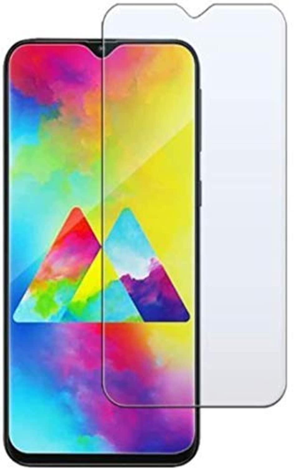 Hupshy Samsung Galaxy A30s / A20 Screen Protector Glass Full Glue Guard Anti Explosion 2.5D for by Nice.Store.UAE