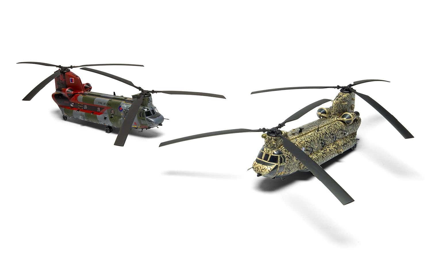 Airfix - 1/72 Chinook HC.1, späte Version - Plastik-Modellbau - Maßstab: 1:72