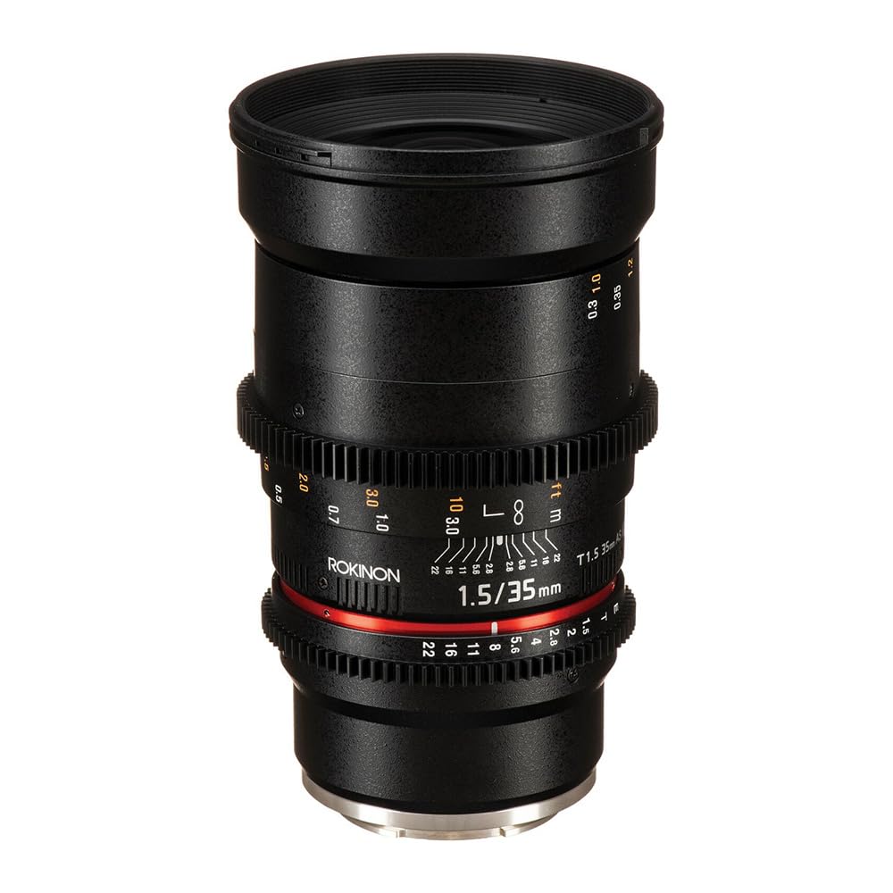 Rokinon 35mm T1.5 Cine DSレンズ Sony E用 Amazon.co.jp: Rokinon 35mm T1.5 Cine DSレンズ Sony E用