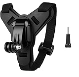 COCOHO - Soporte de casco para moto GoPro Hero 13, 12, 11, 10, 9, 8, 7, 6, para Insta360, X5, X4, X3, X2, para DJI Osmo Action 5 Pro 4/3, cinta de silicona antideslizante tipo J, fácil de instalar
