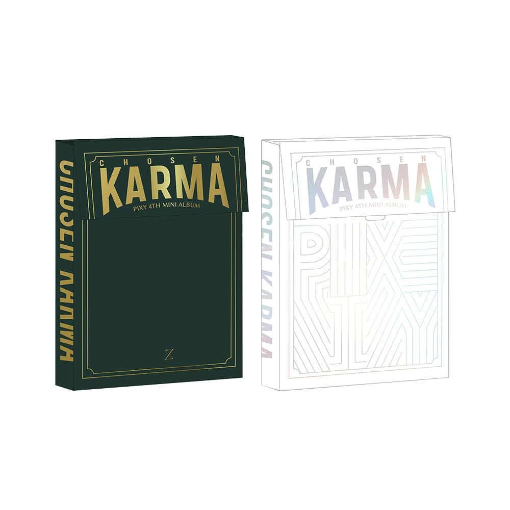 Album Chosen Karma PIXY édition premium double version K-Pop CD
