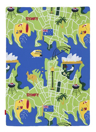 Maclaren Reversible Buggy Blanket deepwater/Sydney