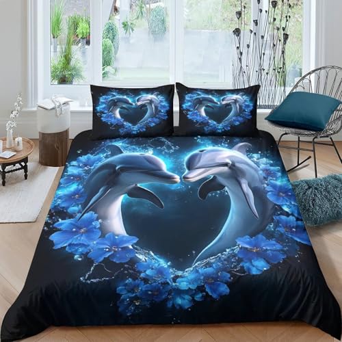 Housse de couette fermeture éclair cerf parure lit super king 3D - 4