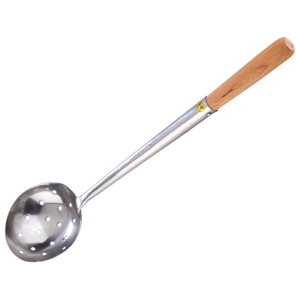 Town Food Service 18.5" Large Perforated Ladle by Town Food Service Eq. – Stainless Steel, Silver, Model 32905