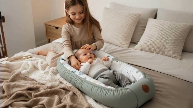 Babynest babynestje pasgeboren 90 x 50 cm baby nestje draagbaar nest voor bed kinderen knuffelnest cocon voor jongens en meisjes teddyberen Babynest babynestje pasgeboren 90 x 50 cm baby nestje draagbaar nest voor bed kinderen knuffelnest cocon voor jongens en meisjes teddyberen