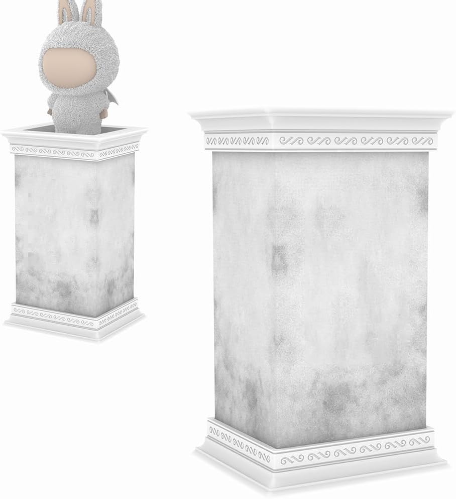 DuvinDD Doll Display Stand with Roman Column Design - Anti-Tip, Secure Display, Ideal for Showcasing LABUBU & ZIMOMO ANGEL IN CLOUDS Doll