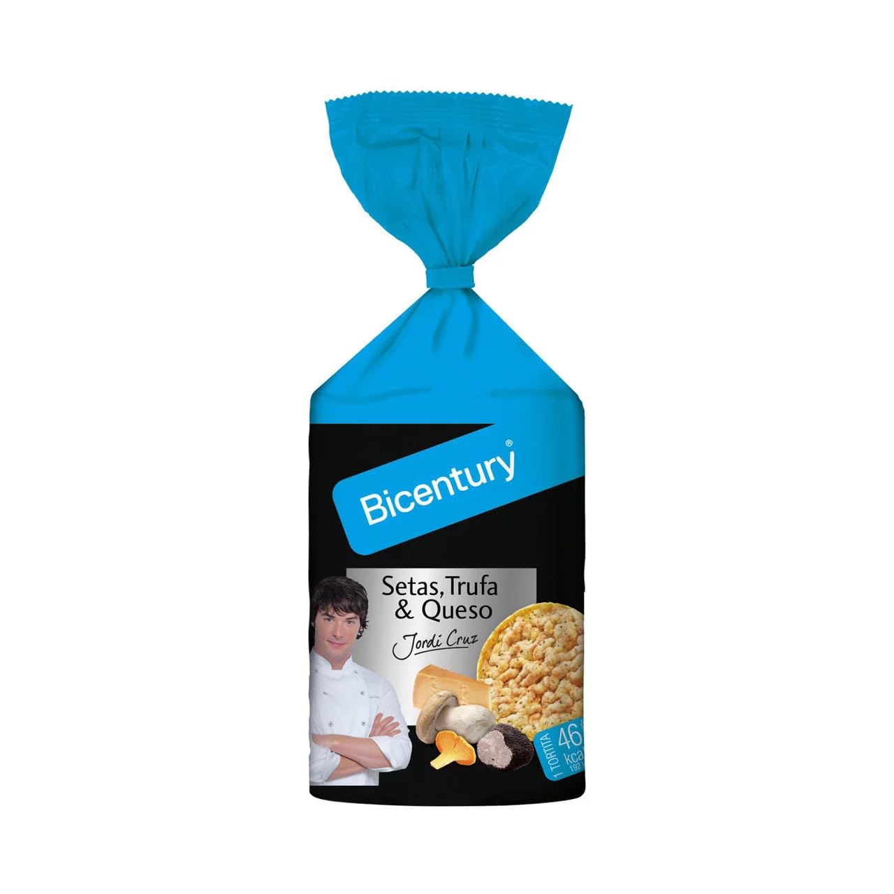 BICENTURY Maiswaffeln mit Pilz-, Trüffel- und Parmesangeschmack BICENTURY, 124 g, 12er Pack
