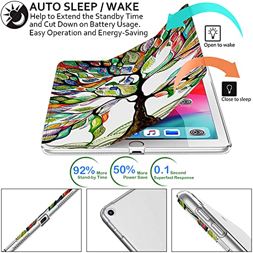 Image of DuraSafe Cases for iPad PRO 12.9 Inch 2nd [ Pro 12.9 2 Generation 2017 ] A1670 A1671 MQEF2HN /A MQED2HN /A MQEE2HN /A MQDC2HN /A MQDD2HN /A Printed PC Lightweight Protective Clear Back Cover - Olivia Tree