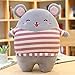 hokkk Moelleux Belle Main en Peluche Animaux Doux en Peluche Oreiller Coussin Paresseux Jouets Cadeau Unique pour Certains Souris
