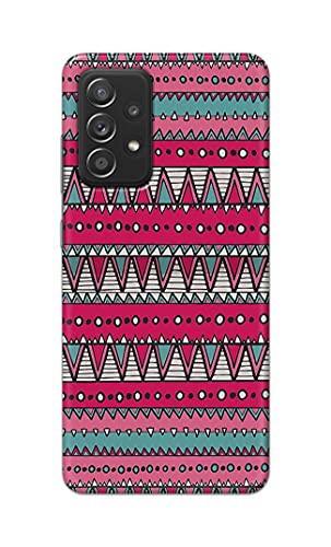 Image of Printed Hard Back Cover Case for Samsung Galaxy A52 | A52 5G | Samsung Galaxy A52s 5G Back Cover (Geometric Vintage Pattern) -1803