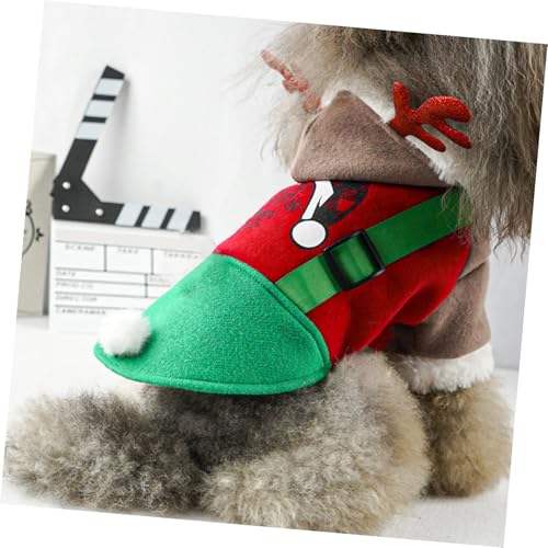Disfraz de reno para perros pequeño talla S miniatura 5