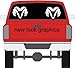 Dodge Ram Rear Window Decals Set of (2)