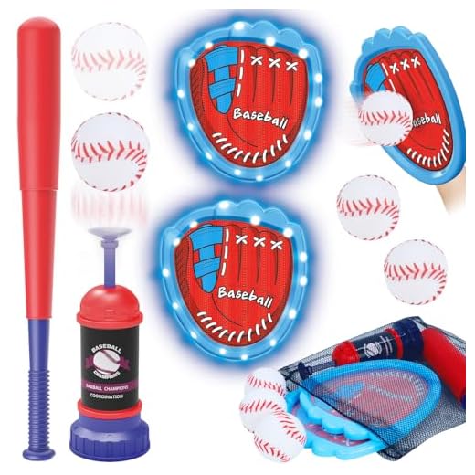 Gifts2U Baseball Toss and Catch Game Set, Outdoor Indoor Sports Toy