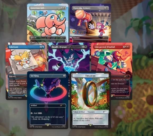 Magic the Gathering Secret Lair x Sonic The Hedgehog: Chasing Adventure - Non-Foil Edition
