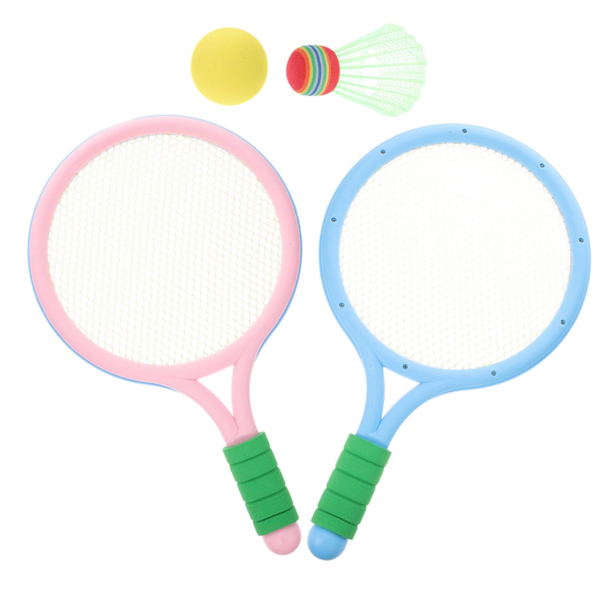 Mipcase Lightweight Boys and Girls Badminton Rackets Set Balls Badminton for Family Interacti