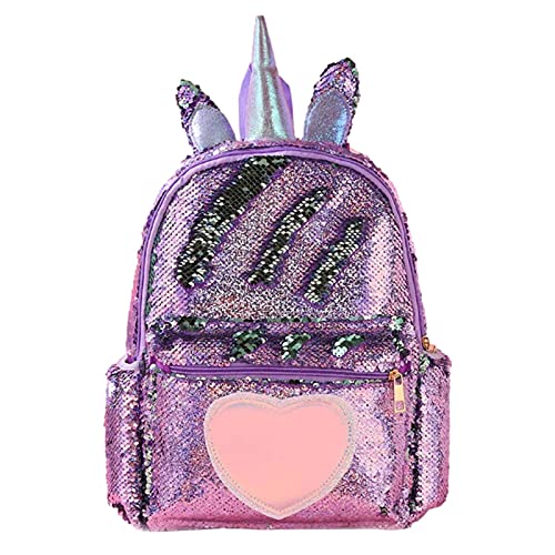 Sac À Dos Scolaire Pour Enfants, Cartable À Paillettes Arc-en-ciel, Sac À Dos Scolaire Durable Pour Filles Pour L'école, Le Plein Air, Les Loisirs, La Plage, Le Pique-nique, Les Voyages Cover